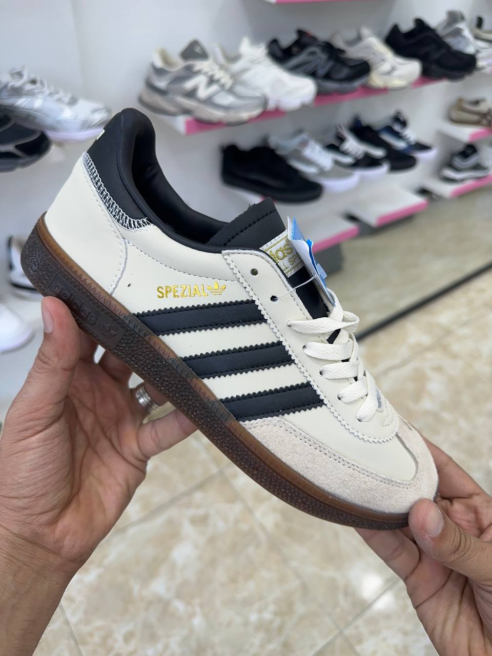 Adidas Handball Spezial Wonder White Black