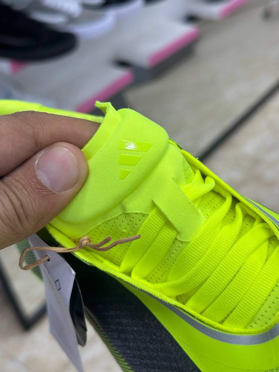 Adidas HYPERBOOST EDGE Running Yellow Grey black