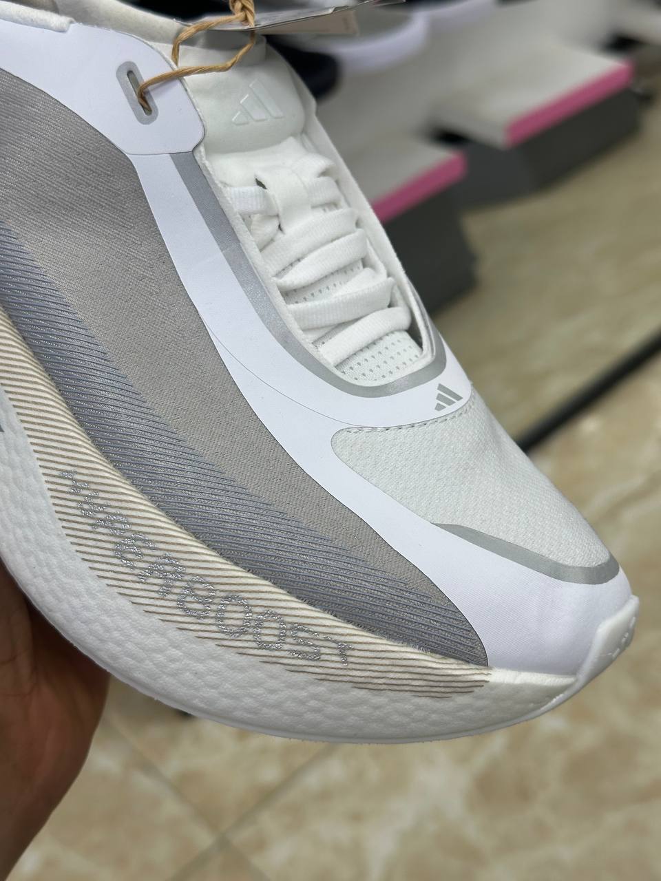 adidas Hyper Boost Edge White Light Solid Grey