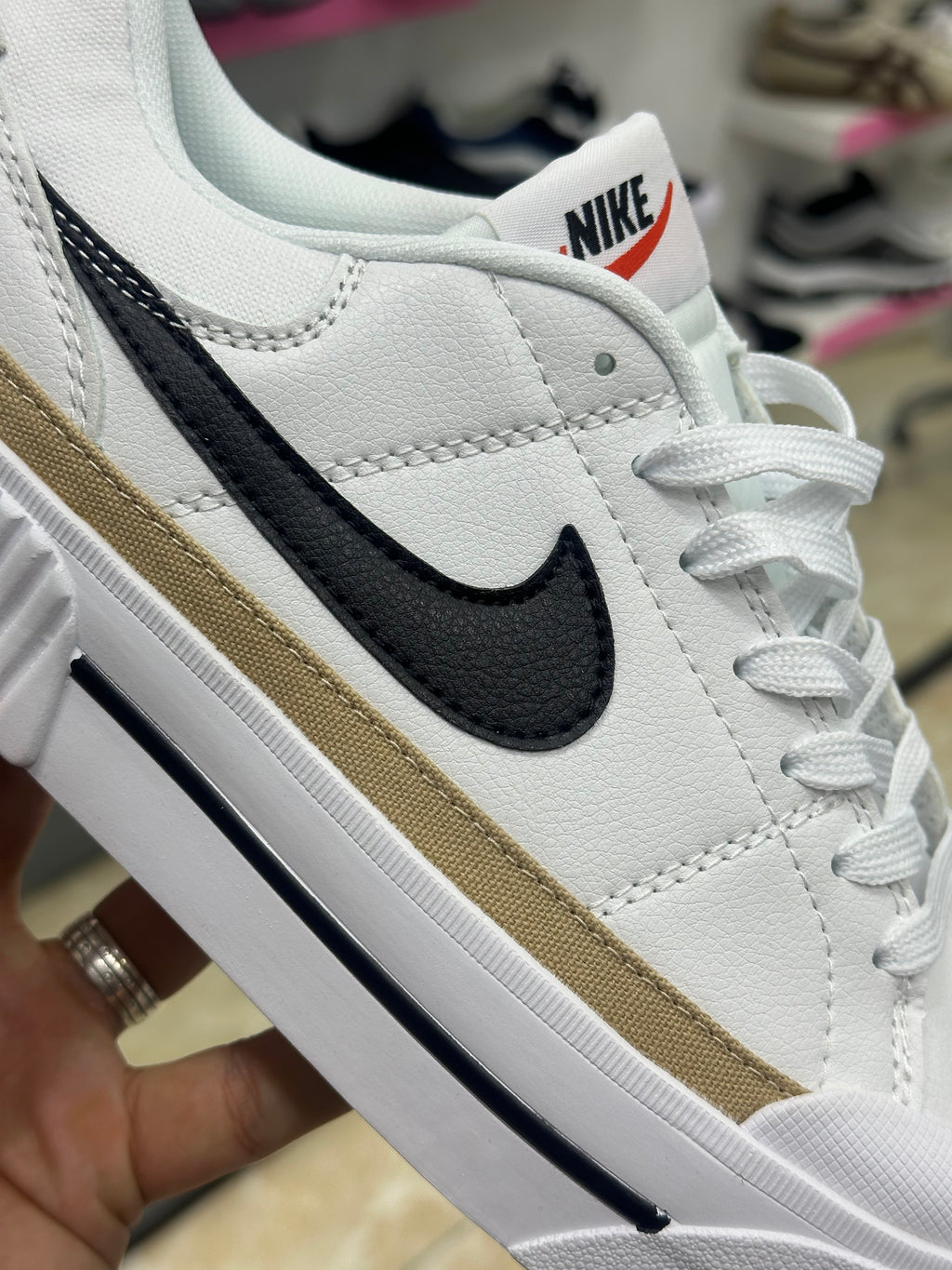 Nike Court Legacy Lift White Black