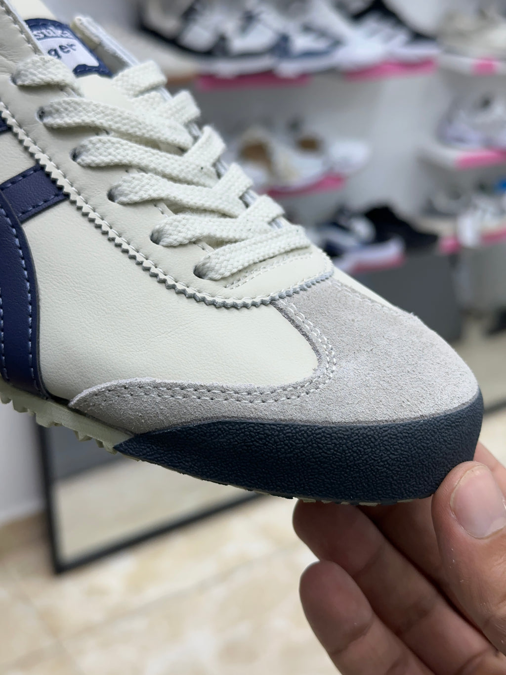 Onitsuka Tiger Mexico 66 Off-White NAVY
