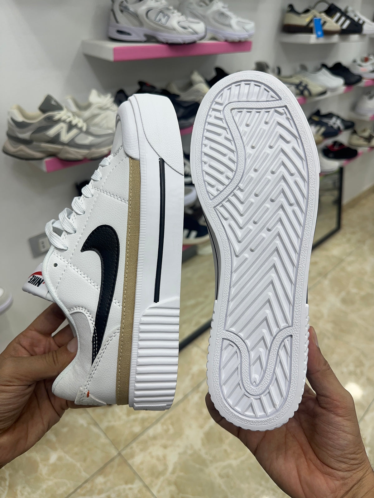 Nike Court Legacy Lift White Black