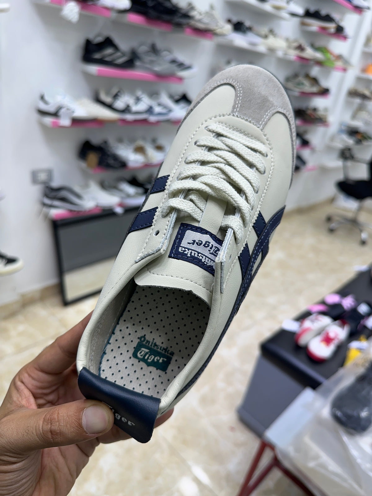 Onitsuka Tiger Mexico 66 Off-White NAVY