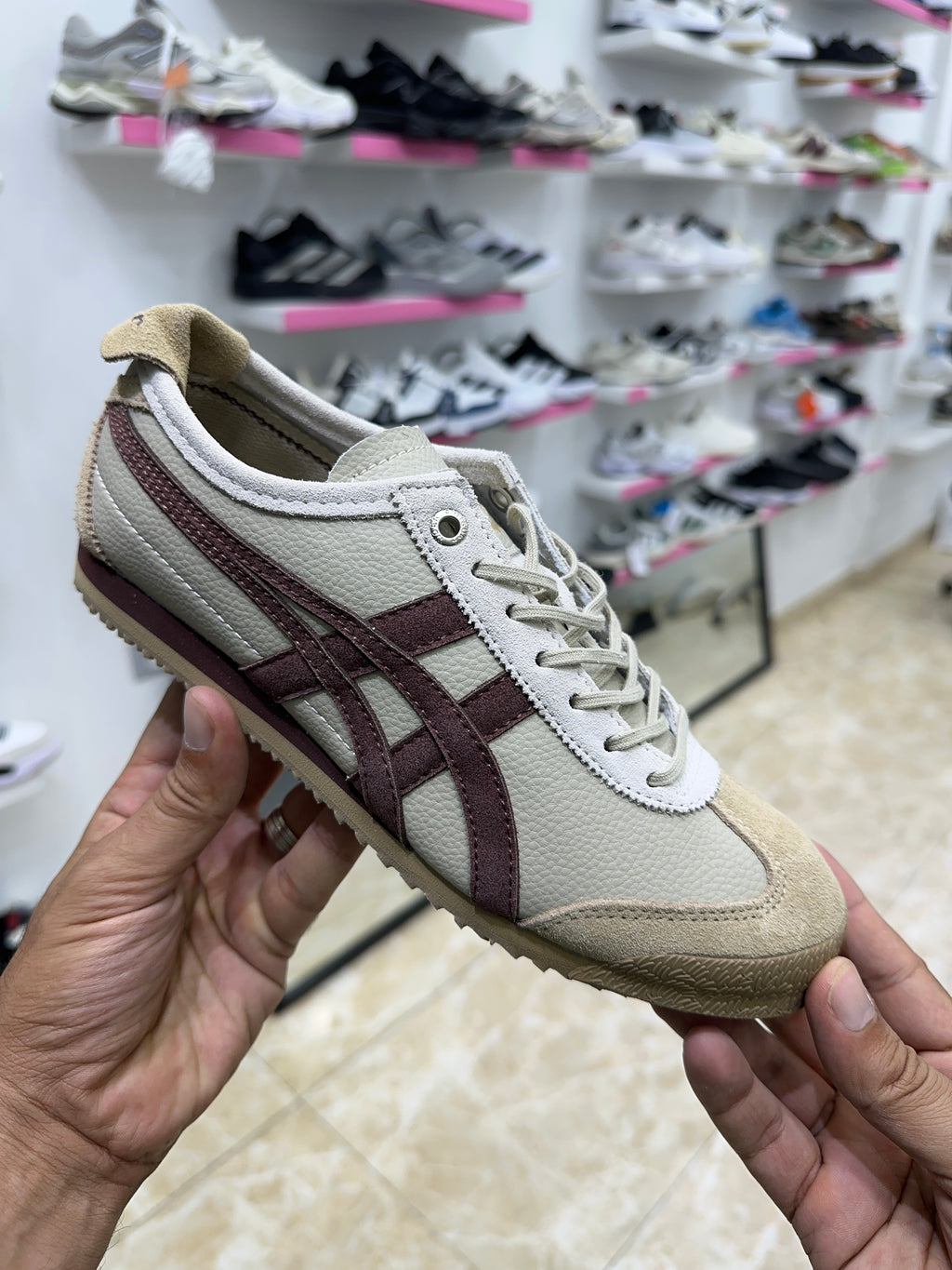 Onitsuka Tiger Mexico 66 SD Vintage Putty Dark Brown