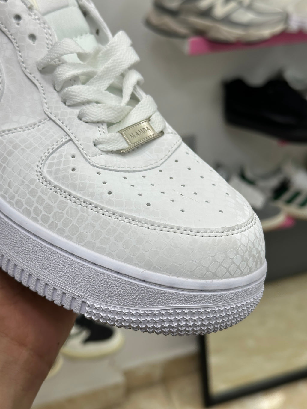 Nike Air Force 1 LOW Triple WHITE Kobe Bryant