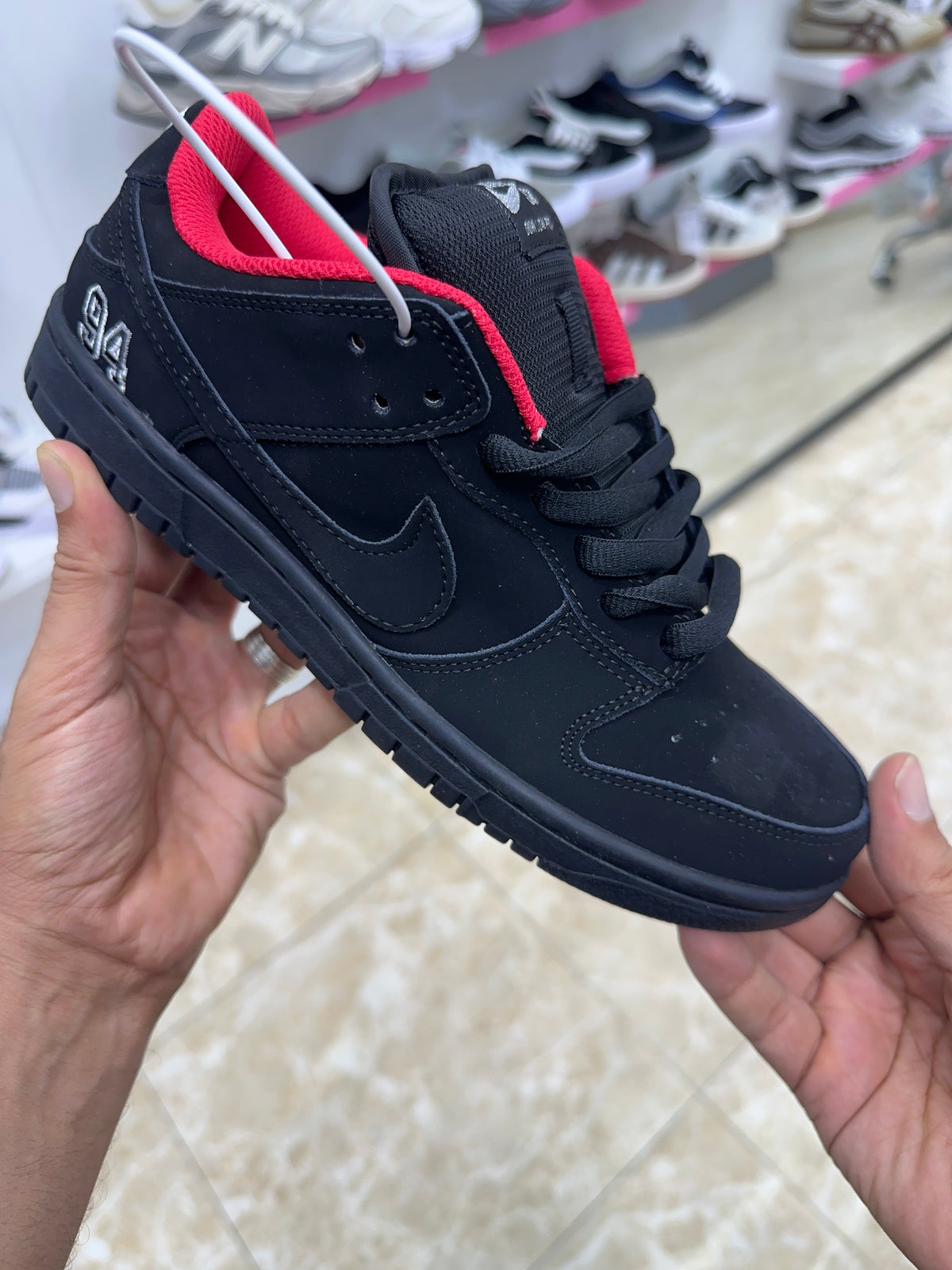 Nike Dunk Low Supreme 94 Black ORG
