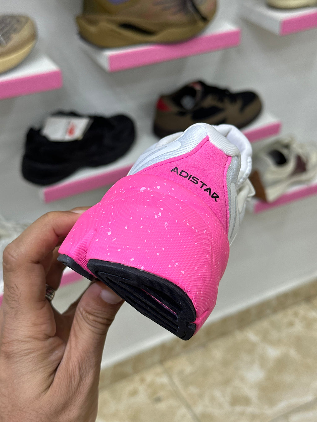 Adidas Adistar "White Pink"