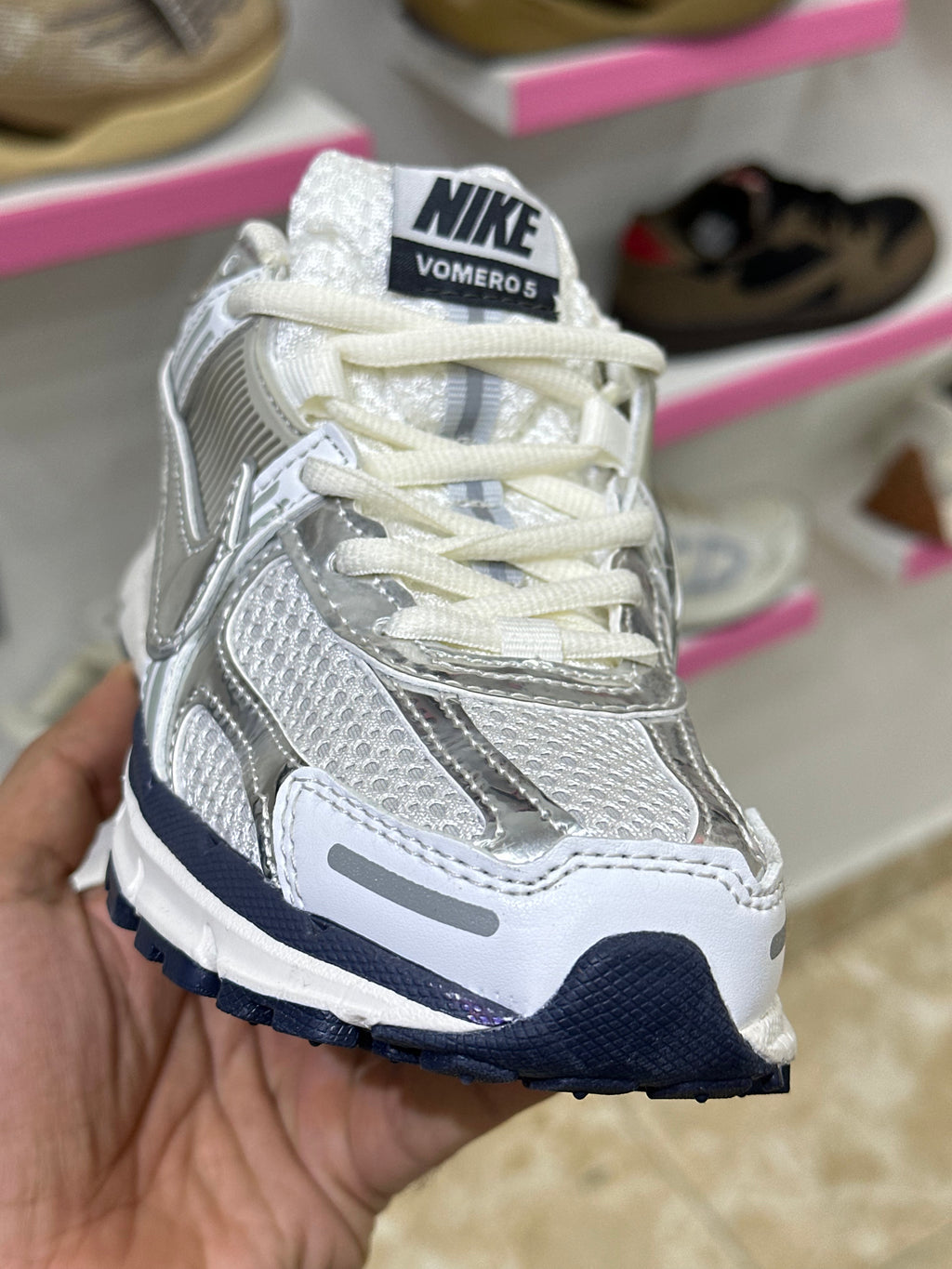 Nike Vomero 5 "White Silver”