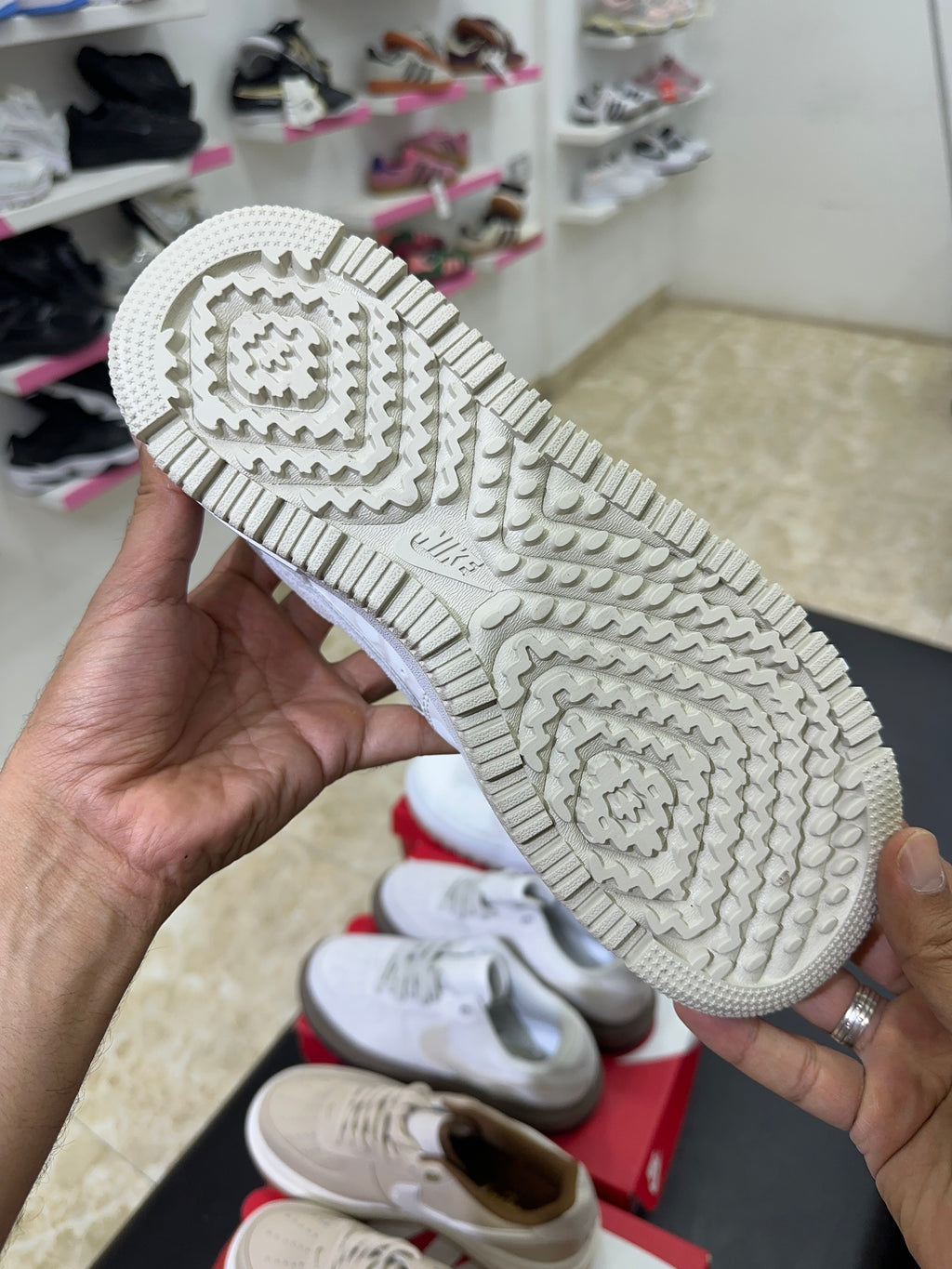 Nike Air Force 1 Low Luxe "Summit White/Light Bone"