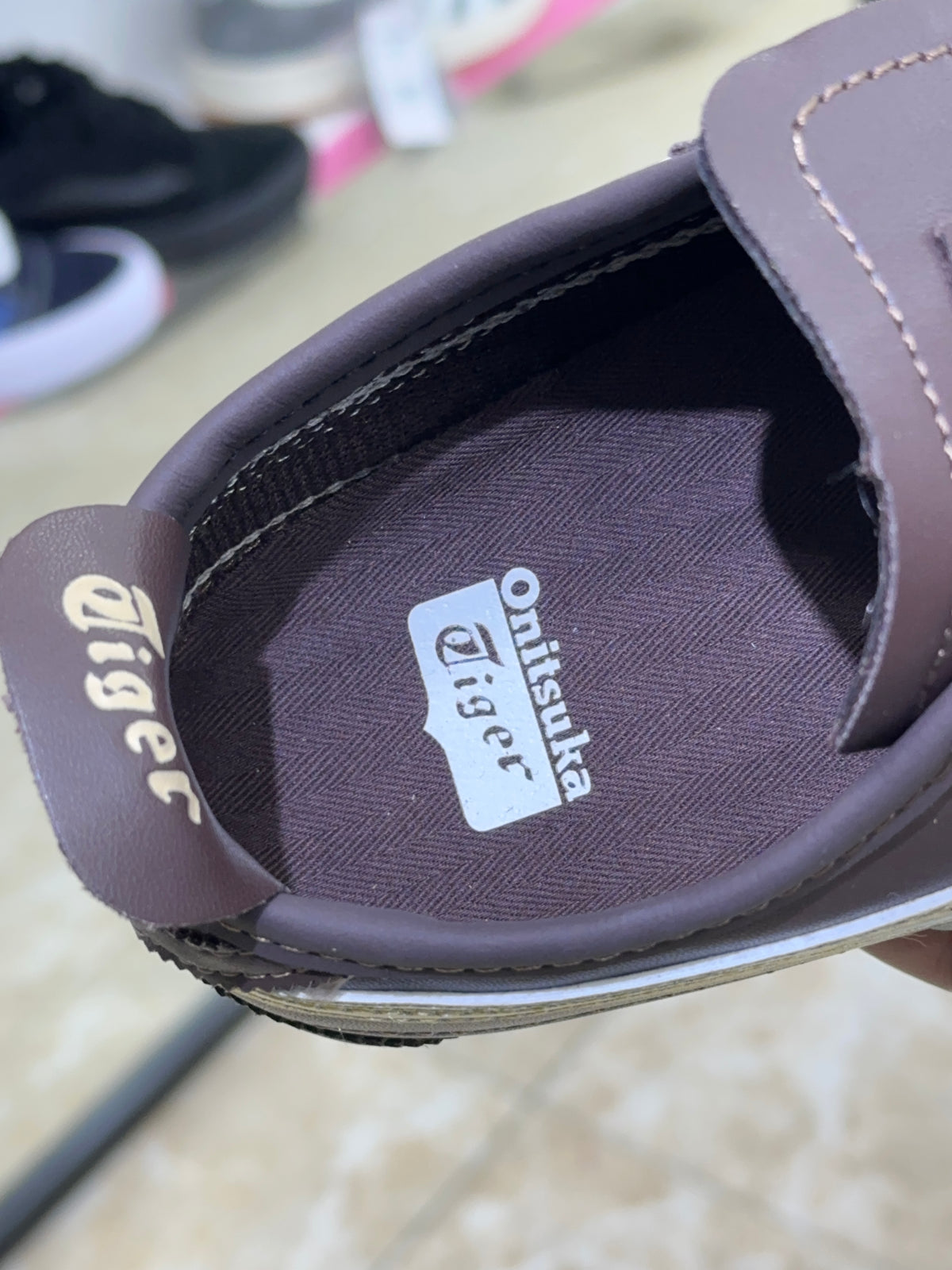 Onitsuka Tiger Mexico 66 SD Licorice Brown Champagne