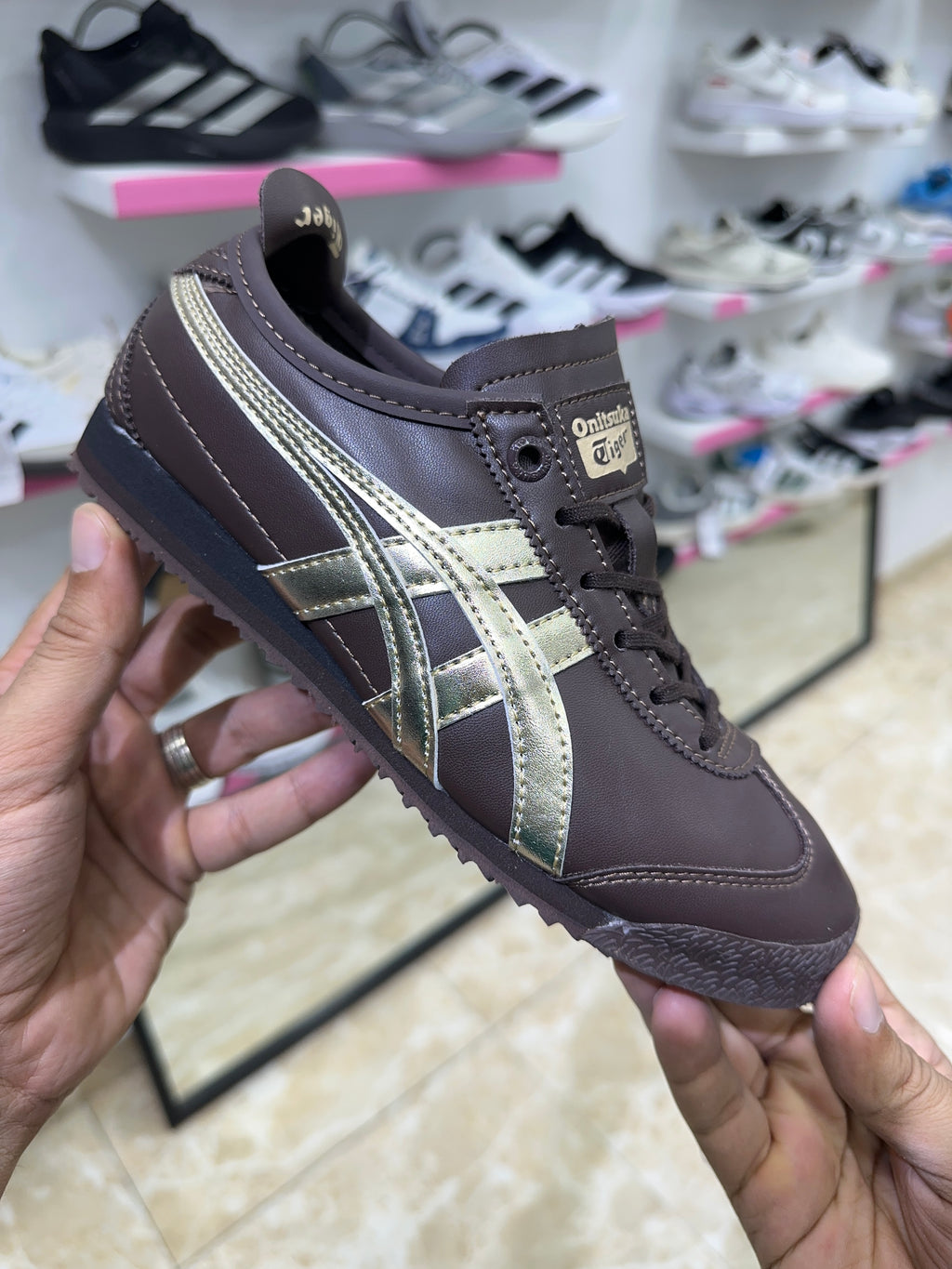 Onitsuka Tiger Mexico 66 SD Licorice Brown Champagne