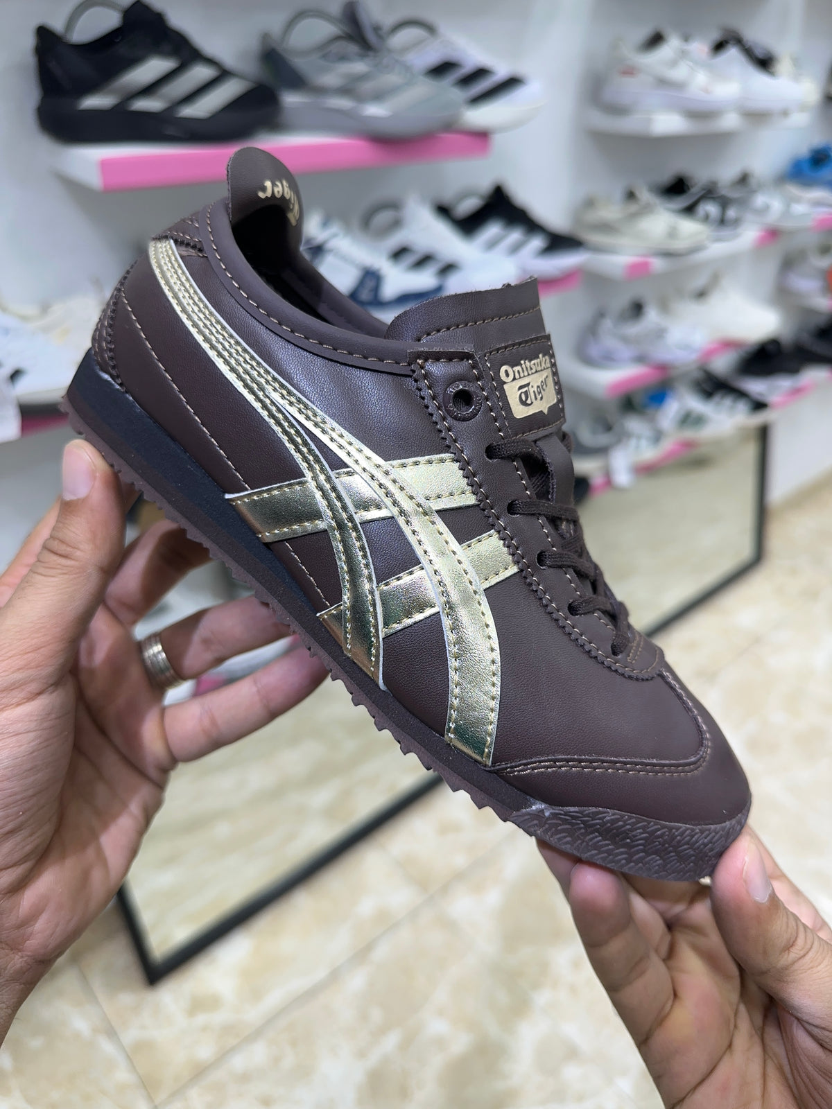 Onitsuka Tiger Mexico 66 SD Licorice Brown Champagne