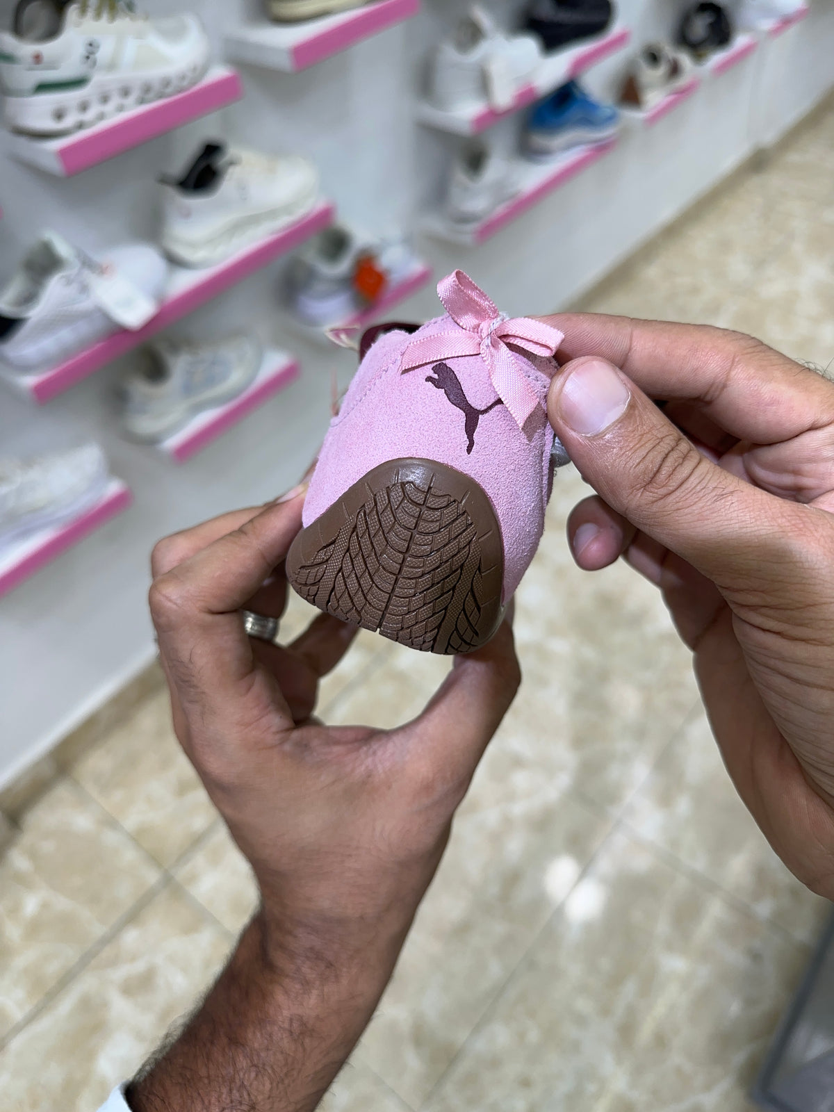 Puma Speedcat Ballet pink white