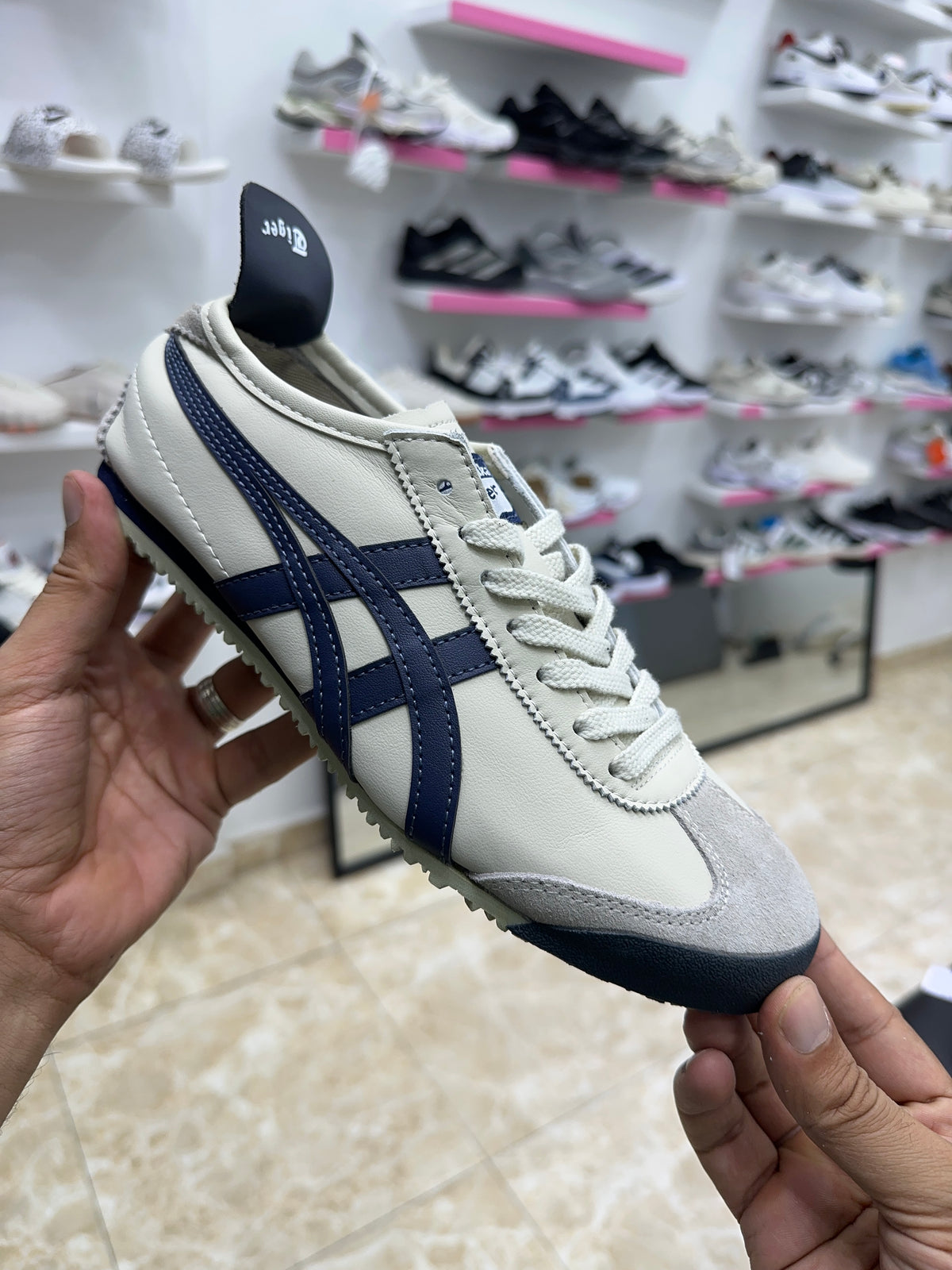 Onitsuka Tiger Mexico 66 Off-White NAVY