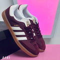 Adidas samba Burgandy