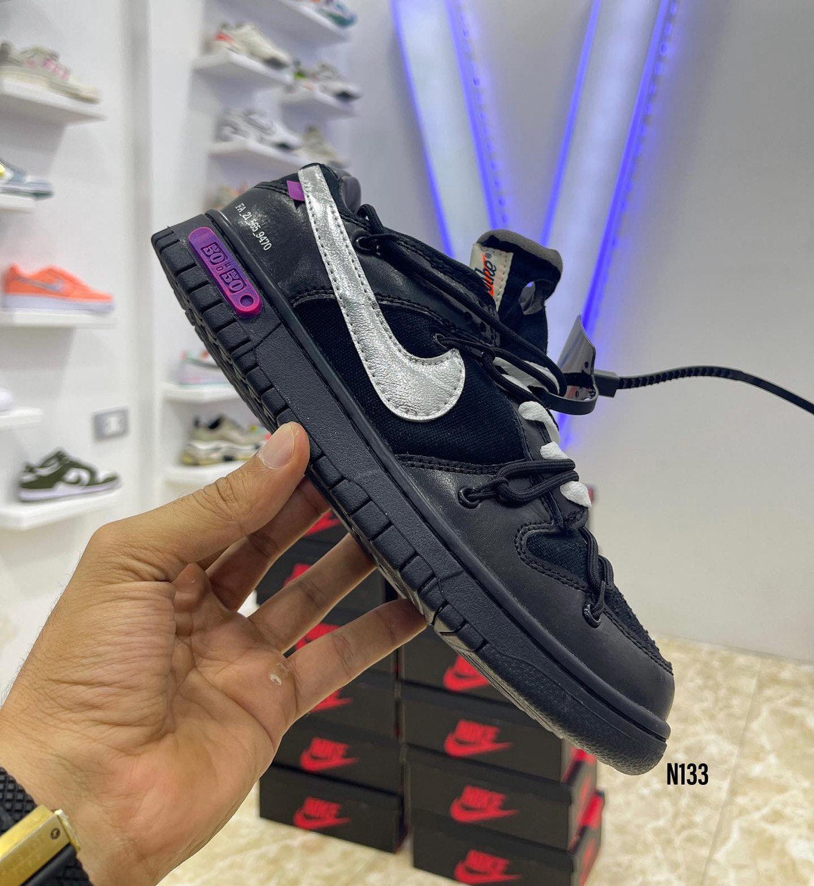 Nike SB dunk low off-white “Black”