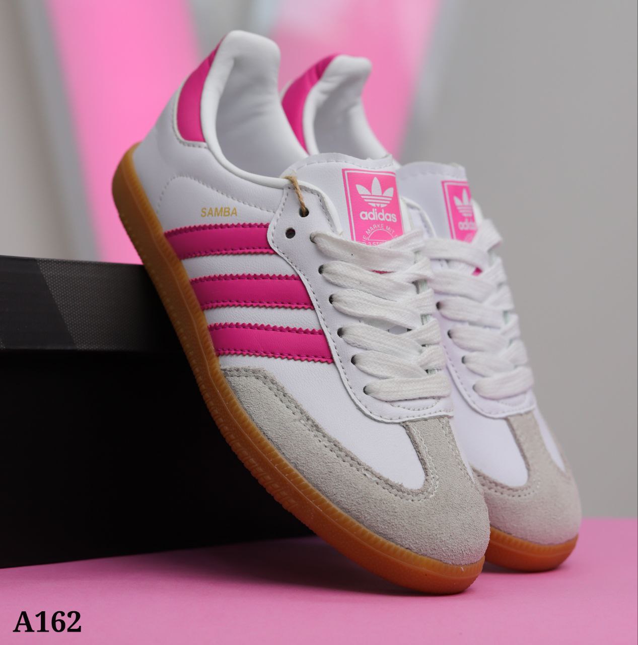 Adidas Samba "White Pink"