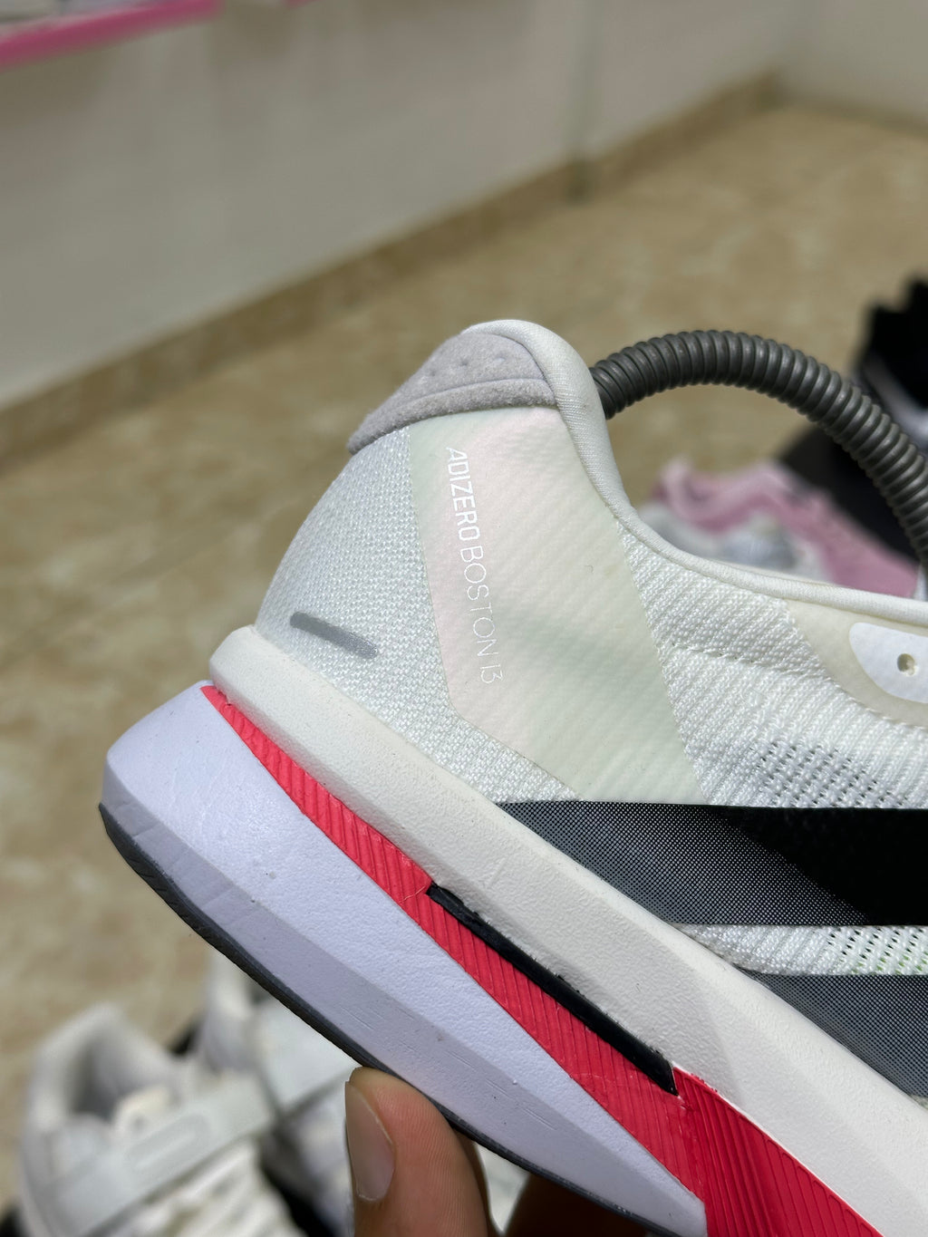 Adidas Adizero Boston 13 “White Red”