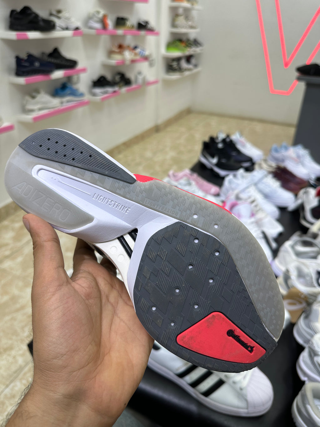 Adidas Adizero Boston 13 “White Red”